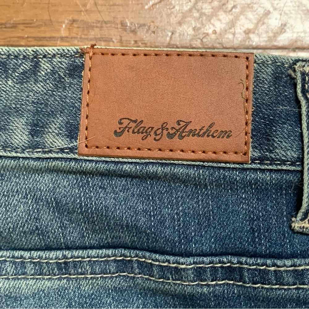 ⭐️SOLD⭐️Flag & Anthem Mens Downey Nashville Straight Jeans |38 X 34 | Blue NEW!! - Picture 11 of 14